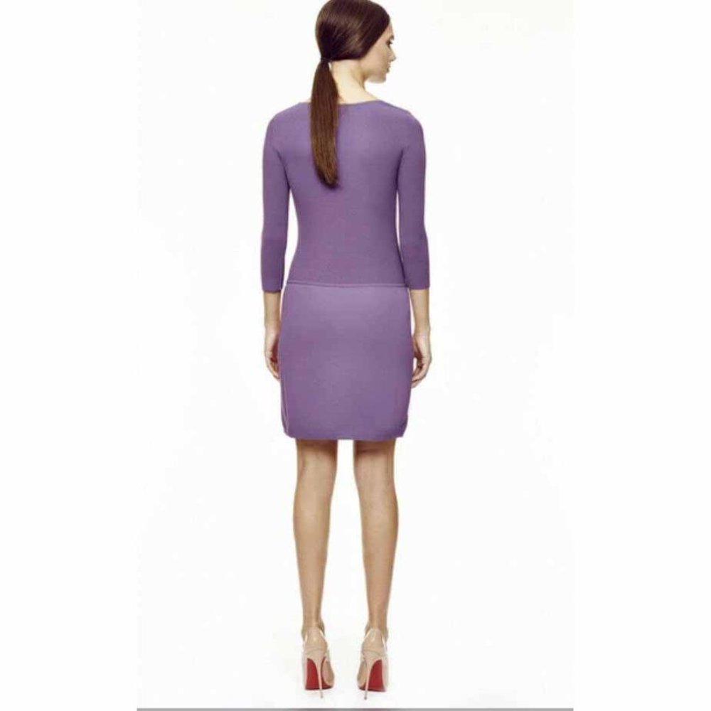 Paula Hian Audrey Long Sleeve Knit Abstract Dress Size XSmall - Picture 3 of 7